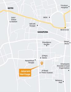 Project Image of 536.04 - 850.0 Sq.ft 2 BHK Apartment for buy in Shivam Jalaram Heritage
