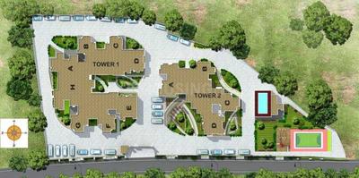 Project Image of 990 Sq.ft 2 BHK Apartment / Flat for sale in Thrikkakara North for Rs. 5500000