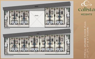 Project Image of 1720.0 - 2775.0 Sq.ft 3 BHK Builder Floor for buy in Radhike Calista Heights 2