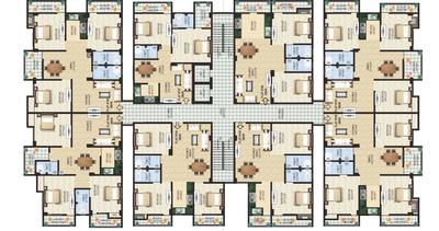 Project Image of 988.0 - 1456.0 Sq.ft 2 BHK Apartment for buy in Balaji Dream Homes Residency