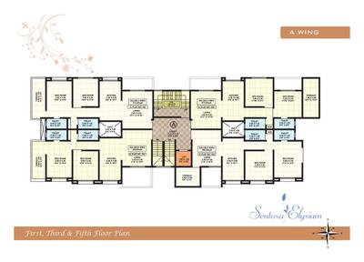 Project Image of 874.0 - 1137.0 Sq.ft 2 BHK Apartment for buy in Shree Ganesh Sentosa Elysium