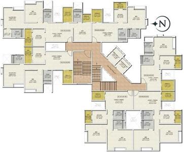 Project Image of 487.28 - 883.72 Sq.ft 1 BHK Apartment for buy in Aryavart Star Altair A1 To A3