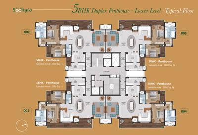 Project Image of 1200.0 - 5360.0 Sq.ft 2 BHK Apartment for buy in The Sephyra