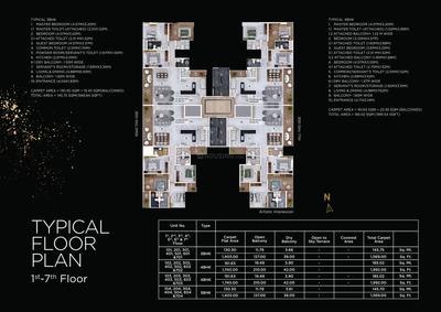 Project Image of 2118 Sq.ft 3 BHK Apartment / Flat for sale in Bavdhan for Rs. 23700000