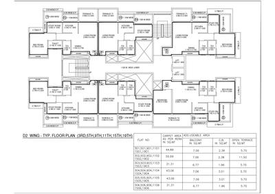 Project Image of 459.0 - 846.0 Sq.ft 1 BHK Apartment for buy in Tharwani Realty Ariana Phase III