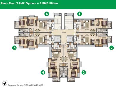 Project Image of 446.0 - 1266.0 Sq.ft 1 BHK Apartment for buy in Lodha Amara