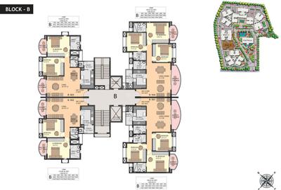 Project Image of 1290.0 - 1742.0 Sq.ft 2 BHK Apartment for buy in Purva Eternity 