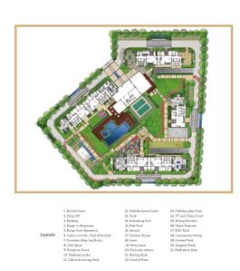 Project Image of 2548 Sq.ft 3 BHK Apartment / Flat for sale in Sector 50 for Rs. 38500000