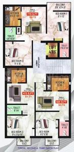 Project Image of 473.0 - 1034.0 Sq.ft 1 BHK Apartment for buy in Crest Kenzo