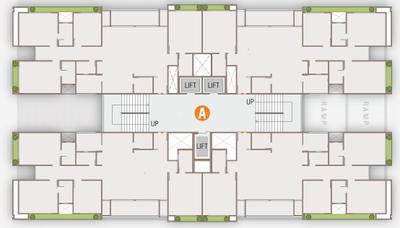 Project Image of 1548.28 - 2017.37 Sq.ft 4 BHK Apartment for buy in Kalash Imperial Square