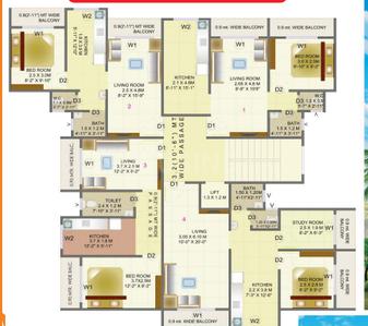 Project Image of 470 Sq.ft 1 BHK Apartment / Flat for sale in Khadawali for Rs. 2100000