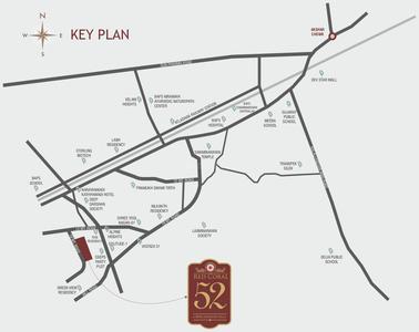 Project Image of 790.39 - 1412.87 Sq.ft 4.5 BHK Triplex for buy in Sunrise Red Coral 52