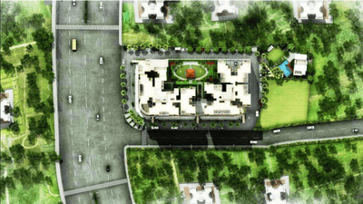 Project Image of 974.5 - 1187.21 Sq.ft 2 BHK Apartment for buy in Sri Apple Regency A And B Wing