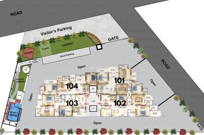 Project Image of 1475.0 - 1900.0 Sq.ft 3 BHK Apartment for buy in Centurion Palm Paradise