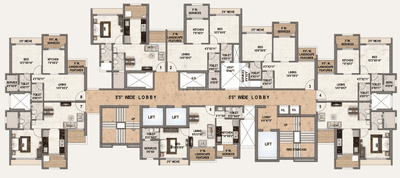 Project Image of 370.49 - 488.0 Sq.ft 1 BHK Apartment for buy in Parth Lakefront
