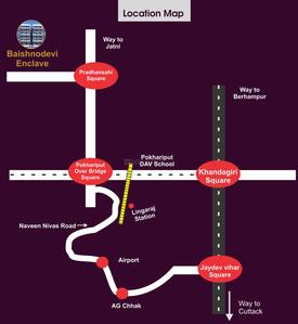 Baishnodevi Enclave Location Plan 1