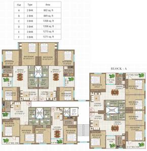 Project Image of 802.0 - 1312.0 Sq.ft 2 BHK Apartment for buy in GPS Meena Aurum