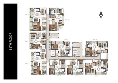 Project Image of 739.0 - 1139.0 Sq.ft 2 BHK Apartment for buy in Mana Verdant