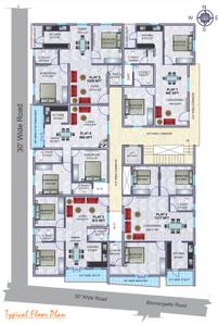 Project Image of 915.0 - 1344.0 Sq.ft 2 BHK Apartment for buy in BSR Royal Enclave