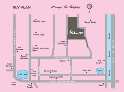 Project Image of 1032.0 - 1461.0 Sq.ft 2 BHK Apartment for buy in Sakar 99