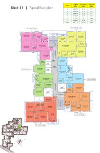 Project Image of 945 Sq.ft 3 BHK Apartment / Flat for sale in Chinar Park for Rs. 14000000