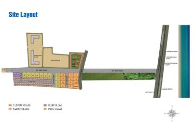 Project Image of 550.0 - 620.0 Sq.ft 1 BHK Villa for buy in ST Ocean Drive Villas