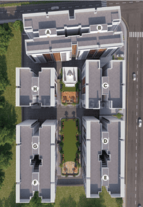 Project Image of 665.53 - 877.15 Sq.ft 2 BHK Apartment for buy in PMS Al Makkah Heights