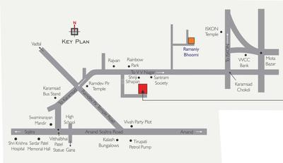 V D Ramaniy Aspire Location Plan 1