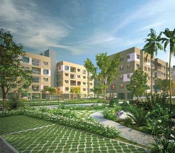 Project Image of 593.0 - 1153.0 Sq.ft 2 BHK Apartment for buy in Swanhousing Swan Green