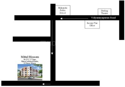 Project Image of 770.0 - 1230.0 Sq.ft 1 BHK Apartment for buy in Mittal Blossom