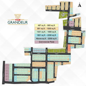Project Image of 1500.0 - 2000.0 Sq.ft Residential Plot Plot for buy in VGN Grandeur