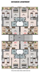 Project Image of 0.0 - 1102.0 Sq.ft 2 BHK Apartment for buy in J J Shivanchi