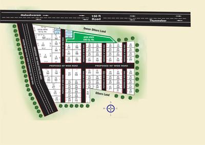 Project Image of 1476.0 - 4500.0 Sq.ft Residential Plot Plot for buy in Adrustar The Rising Maheshwaram Golden City