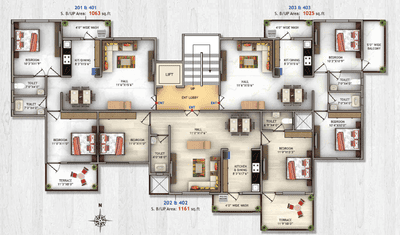 Project Image of 497.0 - 560.0 Sq.ft 2 BHK Apartment for buy in Krishna Anandam 2