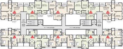 Project Image of 221.0 - 581.0 Sq.ft 1 BHK Apartment for buy in Namrata Weekender Birds View