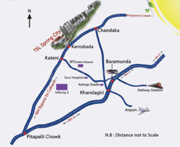 Project Image of 1065 Sq.ft 3 BHK Apartment / Flat for sale in Khordha for Rs. 4600000