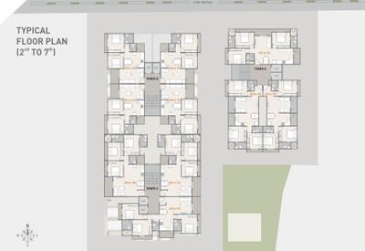 Project Image of 602.67 - 855.09 Sq.ft 2 BHK Apartment for buy in Shree Aarna Sky