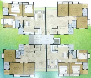 Project Image of 1317 Sq.ft 3 BHK Apartment / Flat for sale in Laskana for Rs. 4200000