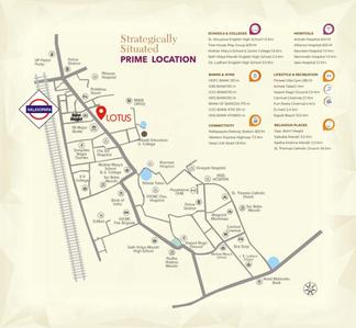 Project Image of 0.0 - 574.58 Sq.ft 2 BHK Apartment for buy in Vartha Armaan Lotus