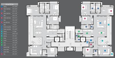 Project Image of 2624.13 - 4038.62 Sq.ft 4 BHK Apartment for buy in Jaydeep Alphabet A