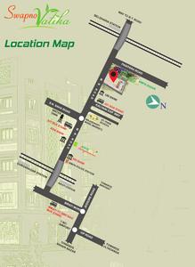 Swapnoneer Vatika Location Plan 1