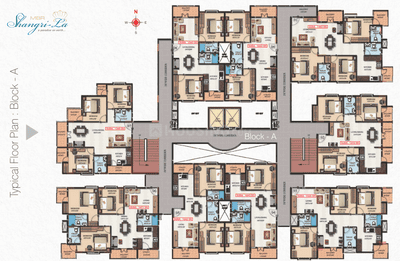 Project Image of 1003.0 - 1526.0 Sq.ft 2 BHK Apartment for buy in MBR Shangri La