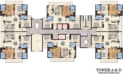 Project Image of 1910.0 - 5165.0 Sq.ft 3 BHK Apartment for buy in Oro Constella