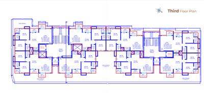 Project Image of 690.18 - 715.37 Sq.ft 2 BHK Apartment for buy in Shreenathji Antilla Heritage