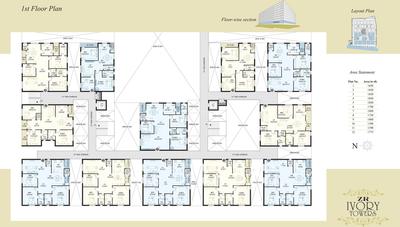 Project Image of 1300.0 - 2180.0 Sq.ft 2 BHK Apartment for buy in ZR Ivory Towers