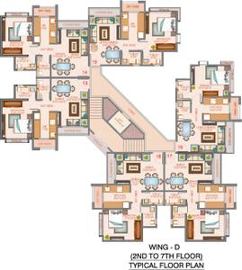Project Image of 352.0 - 1000.0 Sq.ft 1 BHK Apartment for buy in Veena Velocity PH II