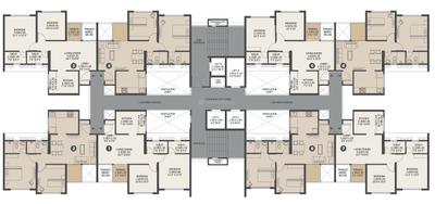 Project Image of 464.89 - 1452.0 Sq.ft 1 BHK Apartment for buy in VTP Euphoria