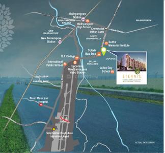 Project Image of 823 Sq.ft 2 BHK Apartment / Flat for sale in Madhyamgram for Rs. 6000000