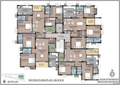 Project Image of 1295.0 - 1449.0 Sq.ft 2.5 BHK Apartment for buy in Newry Astor