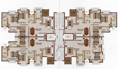 Project Image of 1307.0 - 3136.0 Sq.ft 2 BHK Apartment for buy in Pranami Santushti